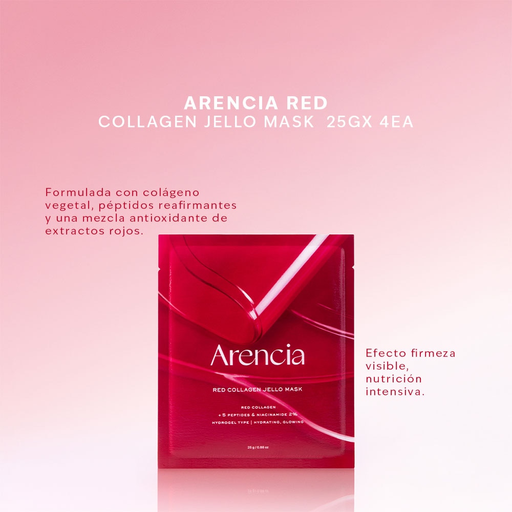 RED COLLAGEN JELLO MASK (MASCARILLA FACIAL EN GEL)